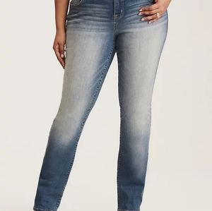Torrid Size 14 Light Wash Barely Boot Jeans